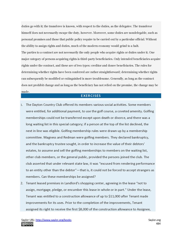 Business Law and the Legal Environment - Page 484